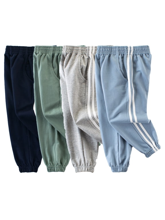 1-8 Years Old Kids Boys Sports Pants,Baby Boys Spring Fashion Elastic Pants