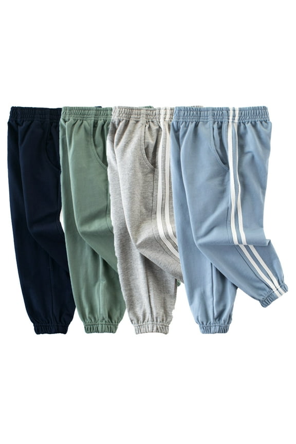 1-8 Years Old Kids Boys Sports Pants,Baby Boys Spring Fashion Elastic Pants
