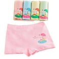 thumbnail image 1 of Godderr 2-12 Years Girls Cartoon Underwear Boxer Briefs for Kids Toddler 5PCS Soft Cotton Print Shorts Baby Girls Underwear Briefs, 1 of 8