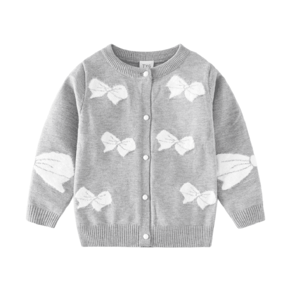 Godderr 27Y Girls Butterfly Pattern Cardigan Sweater Jacket for Baby