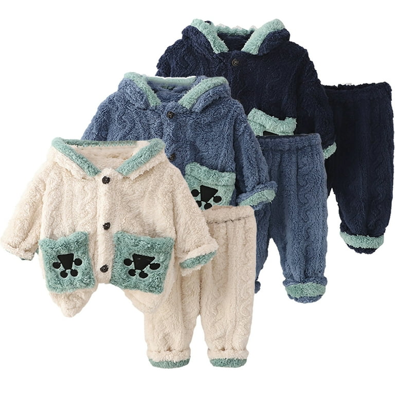 Boys cosy pjs clearance
