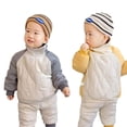 thumbnail image 1 of Godderr 2Pcs Kids Baby Boys Fleece Sweatshirt Jogger Pants Set Autumn Winter High Collar Toddlers Sweatsuit Sweatpants Outfit Infant Thick Warm Tracksuits Set for 12M-10Y, 1 of 7