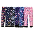thumbnail image 1 of Godderr 2PCS Girls Printed Stretch Leggings for Toddler Kids Thin Velvet Bottoms Spring Fall Warm Trousers Teenagers Long Pants 3-10Y, 1 of 6