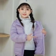 thumbnail image 1 of Godderr 3-10Y Kids Boys Girls down Winter Jacket Lightweight Comfortable Hooded Warm Cotton Coats with Zip down Coats, 1 of 7