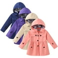 thumbnail image 1 of Godderr 3-11Y Boys Girls Waterproof Ski Jacket Windproof RainCoat Hooded Breathable Windbreakers for Kids, 1 of 8