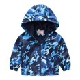 thumbnail image 1 of Godderr 3-8Y Toddler Hooded Outerwear Jacket for Boys Girls，print Cartoon Zippers Hooded Spring Fall Coats Kids Hooded Punching Jacket, 1 of 6