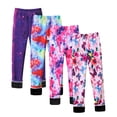 thumbnail image 1 of Godderr 4Pcs Toddler Leggings for Girls Leggings Print Fleece Lined Leggings Spring Fallthick Leggings for Kids Warm Leggings Big Girls Thick Stretch Pants for 3-12 Years, 1 of 6