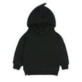thumbnail image 1 of Godderr 6M-4Y Kids Toddler Baby Pullover Hoodie Sweatshirt for Boys Girls Fleece Dinosaur Jackets Newborn Solid color autumn style Sweatsuit, 1 of 6