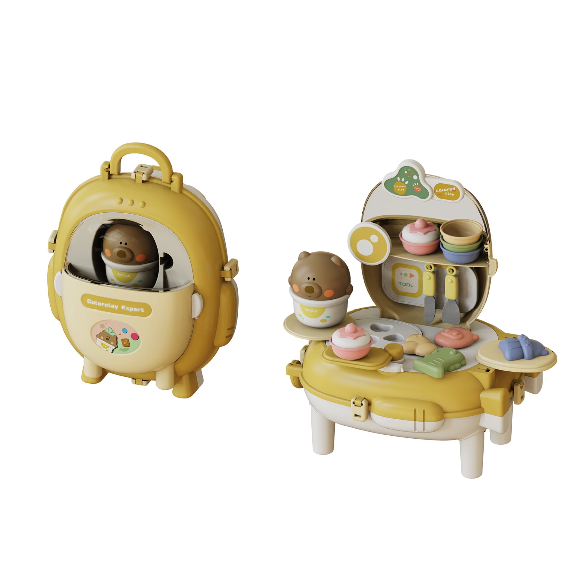 Godderr Baby Kitchen Toys Set Funny Kids Kitchen Playset Toys,Easy ...