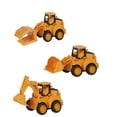 thumbnail image 1 of Godderr Baby Toddler Car Toy Bulldozer Kids Car Toys Excavator Inertia Model Toy Car 3PCS, 1 of 6