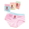 thumbnail image 1 of Godderr Baby Toddler Underwear for Girls,4Pcs Soft Cotton Bikini Panties Little Big Girls Undies Briefs for 2-9 Years, 1 of 6