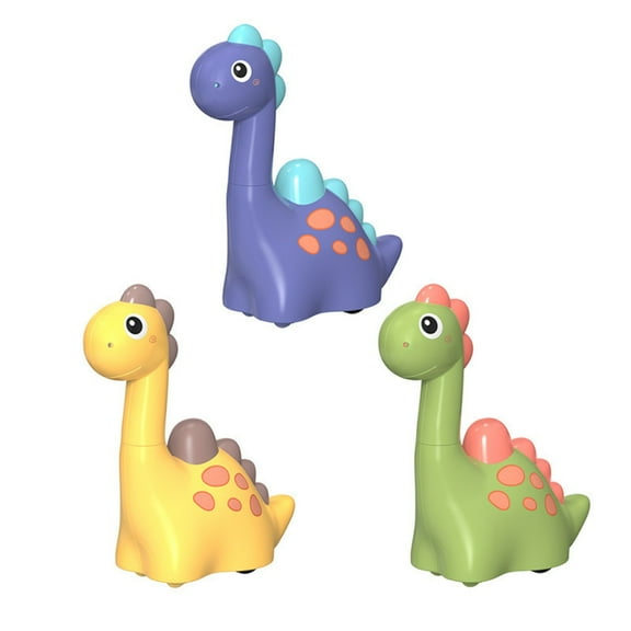 Godderr Boys Girls Dinosaur Toys Car for 3+Years Old Baby Toddler Kids,Press Toys Car,Cute Cartoon Small Gifts Toys
