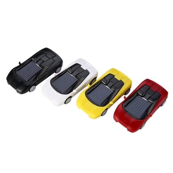Godderr Boys Solar Energy Car Toys for Baby Kids Simulation Sports Car Model Solar Powered Toy Car 3 4 5 6-10 Years Boys Gift