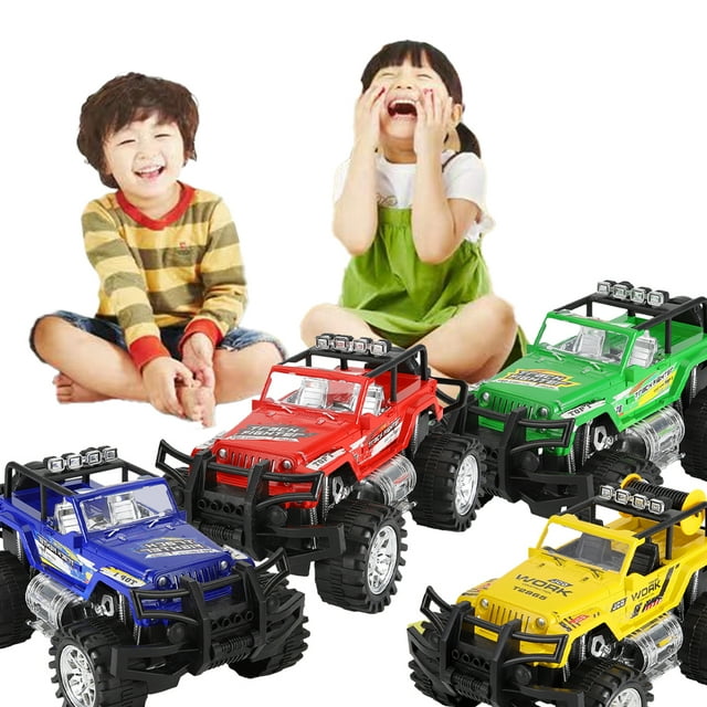 Godderr Boys Truck Cars Toys for Kids Toddlers,Pull Back Cars Toys