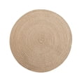 thumbnail image 1 of Godderr Cotton Yarn Placemat, Round Woven Insulated Placemat, Vintage Color, Home Placemat Fawn14.2in, 1 of 6