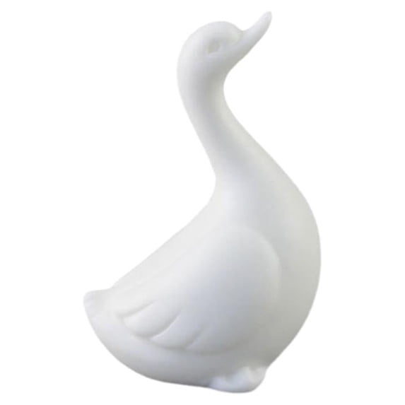 Godderr Deer Figurines Couple Reindeer Ceramic Animal Sculpture for Home Decor Red-Crowned Crane Figurines