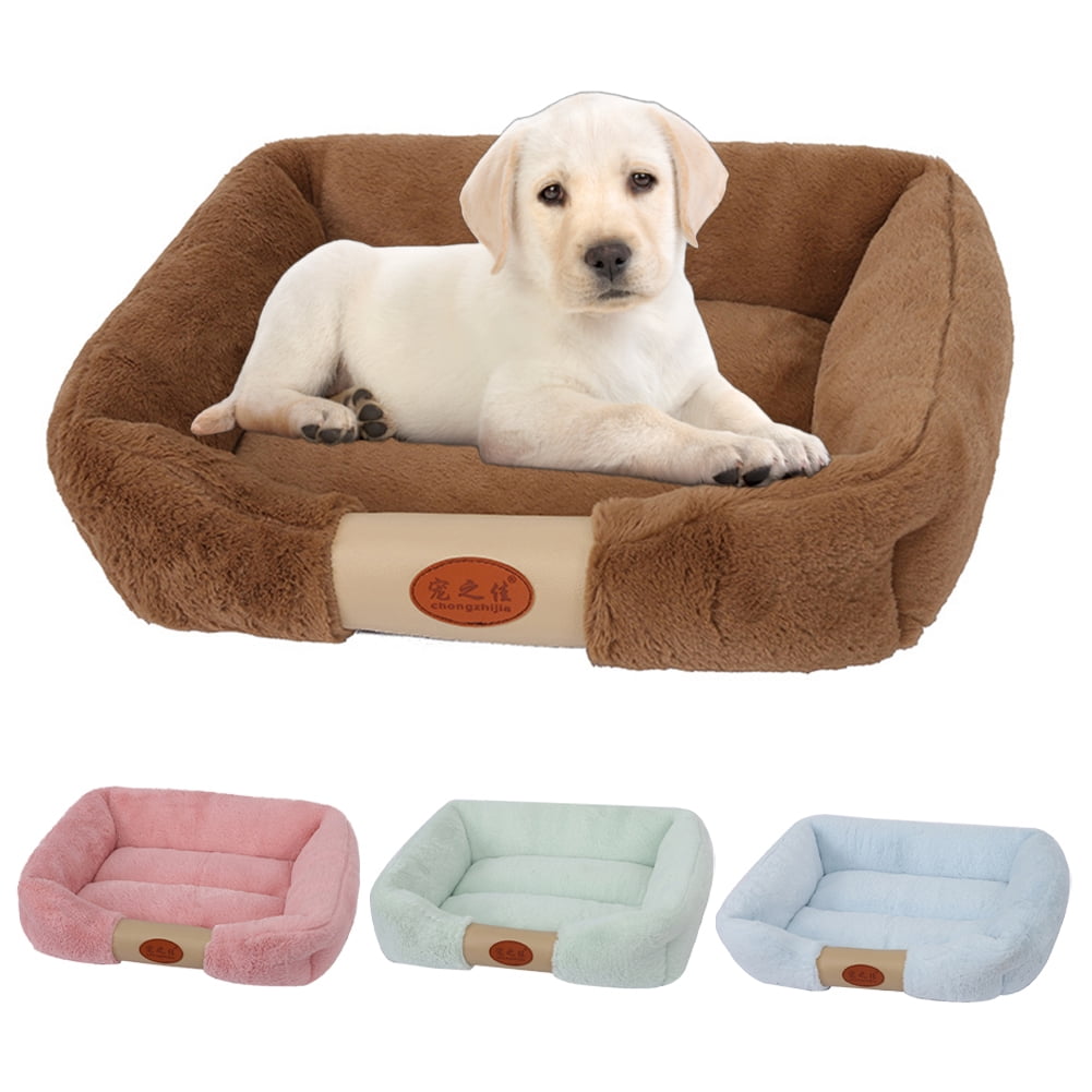 Godderr Dog Puppy Bed,Cat Bed,Fashion Solid Color Dog Bed for Crate Car ...