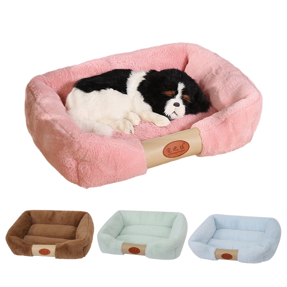Godderr Dog Puppy Bed,Cat Bed,Fashion Solid Color Dog Bed for Crate Car ...