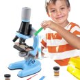 thumbnail image 1 of Godderr Kids Baby 1200x HD Microscope Toys Set,Boys Girls Laboratory Microscope Props,Microscope Educational Toys Set Gift for 3+ Years Old, 1 of 6