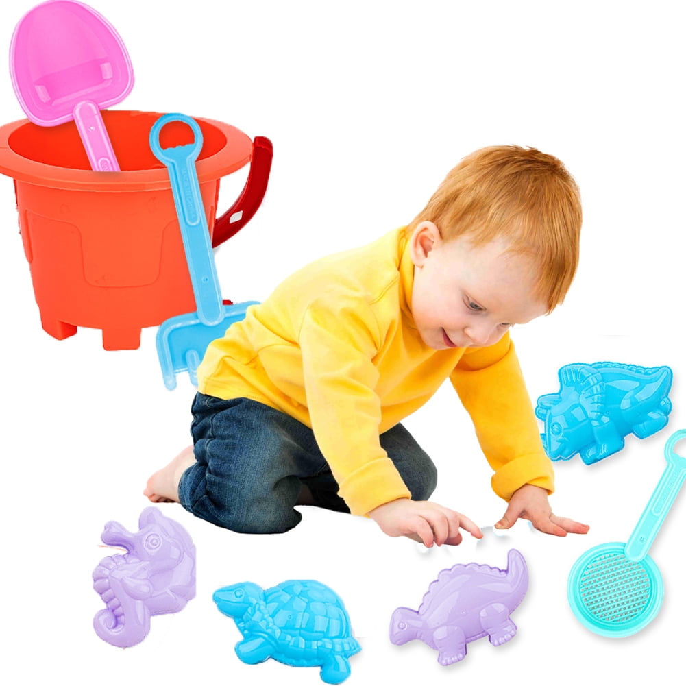 Godderr Kids Beach Toys Set,Baby Beach Bucket Toys Toddlers Sandbox