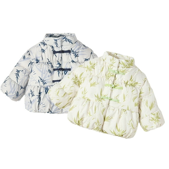 Godderr Kids Baby Boys Girls Snow Down Coat Toddler Newborn High Collar Winter Thick Outwear Padded Winter Jacket Clothes Down Jacket for 5M-5Y