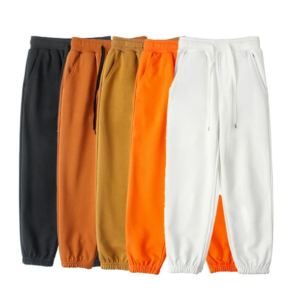 Godderr Kids Baby Fleece Sweat Pants for Boys Girls, Toddler Spring Fall Winter Active Jogger Pants Boys Girls Sweatpants With Pocket (Age 4-12 Years)