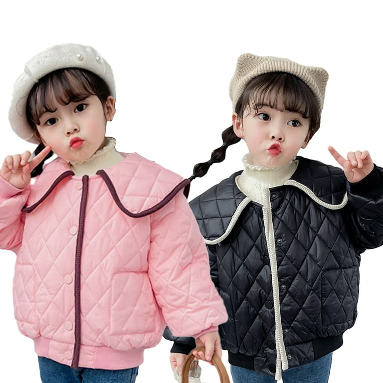 Baby girl cotton jacket best sale
