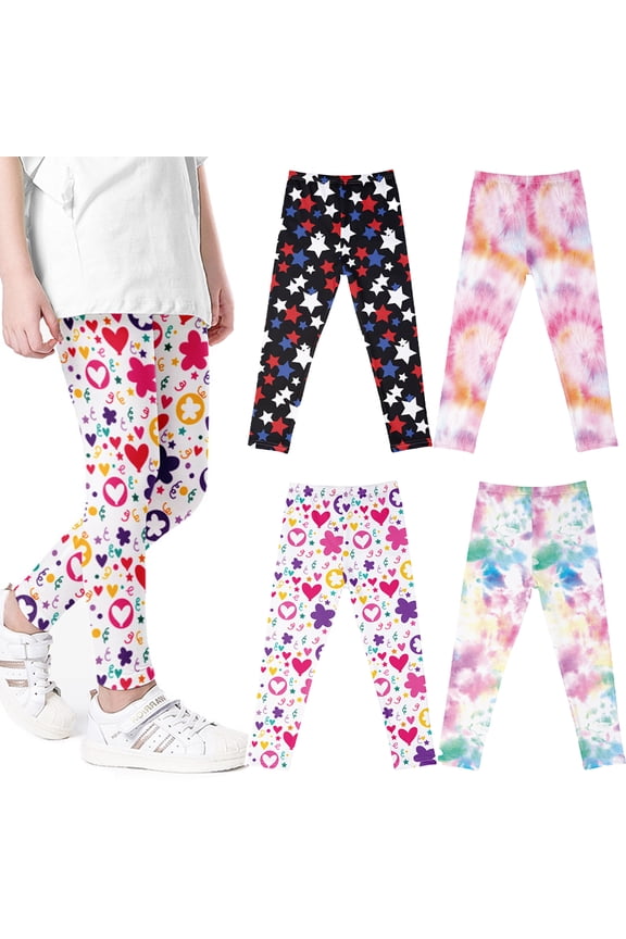 Kids Baby Girls Leggings,3-10Y Thin Outer Wear Stretch Leggings Toddler Trousers Breathable Soft Comfortable Pants