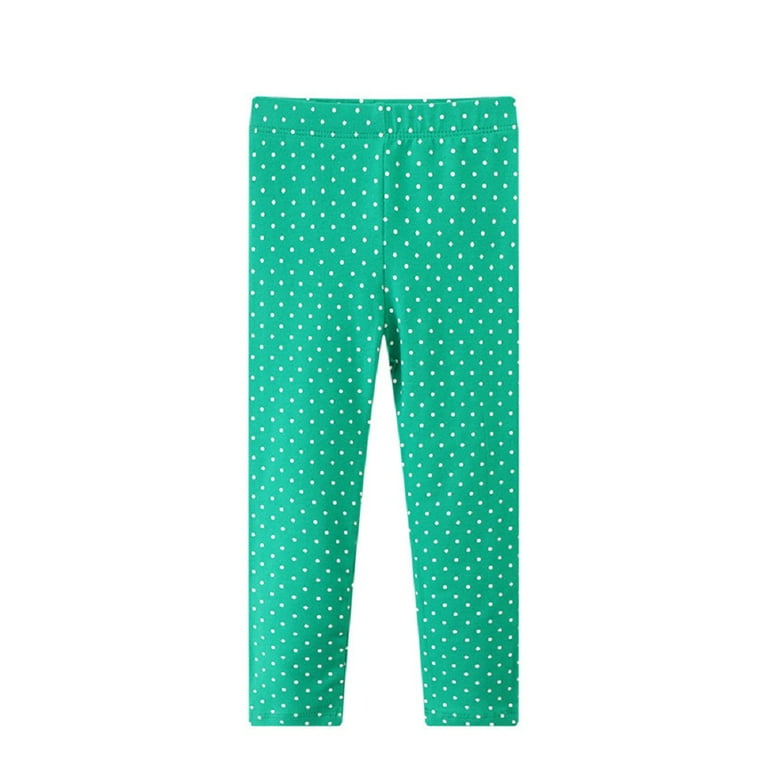 Godderr Kids Baby Girls Outer Wear Leggings Toddler Stretch Solid Color Polka Dot Princess Dress Matching Leggings for 2 7 Years Old Walmart