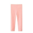 thumbnail image 1 of Godderr Kids Baby Girls Outer Wear Leggings Toddler Stretch Solid Color Polka Dot Princess Dress Matching Leggings for 2-7 Years Old, 1 of 5