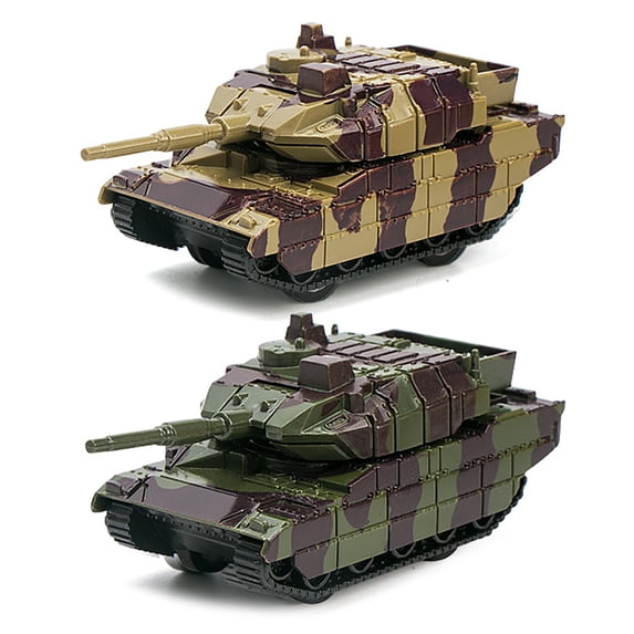 Godderr Kids Baby Toys 5PCS Kids Pull Back Tank Toys Diecast Tank Military Toys in Plastic Colors for Toddler Boy Toys