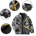 thumbnail image 1 of Godderr Kids Baby Winter Fleece Jacket for Toddler Boys Girls Hooded Coat Printed Zip Long Sleeve Warm Outerwear for 1-9Y, 1 of 5