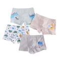 thumbnail image 1 of Godderr Kids Boys Cotton Boxer Briefs Underwear 2T-18T Toddler Boy Boxer Briefs 3T Underwear for Boys 5T Boys Underwear Boxer Briefs Toddler Boxers 4pcs, 1 of 5