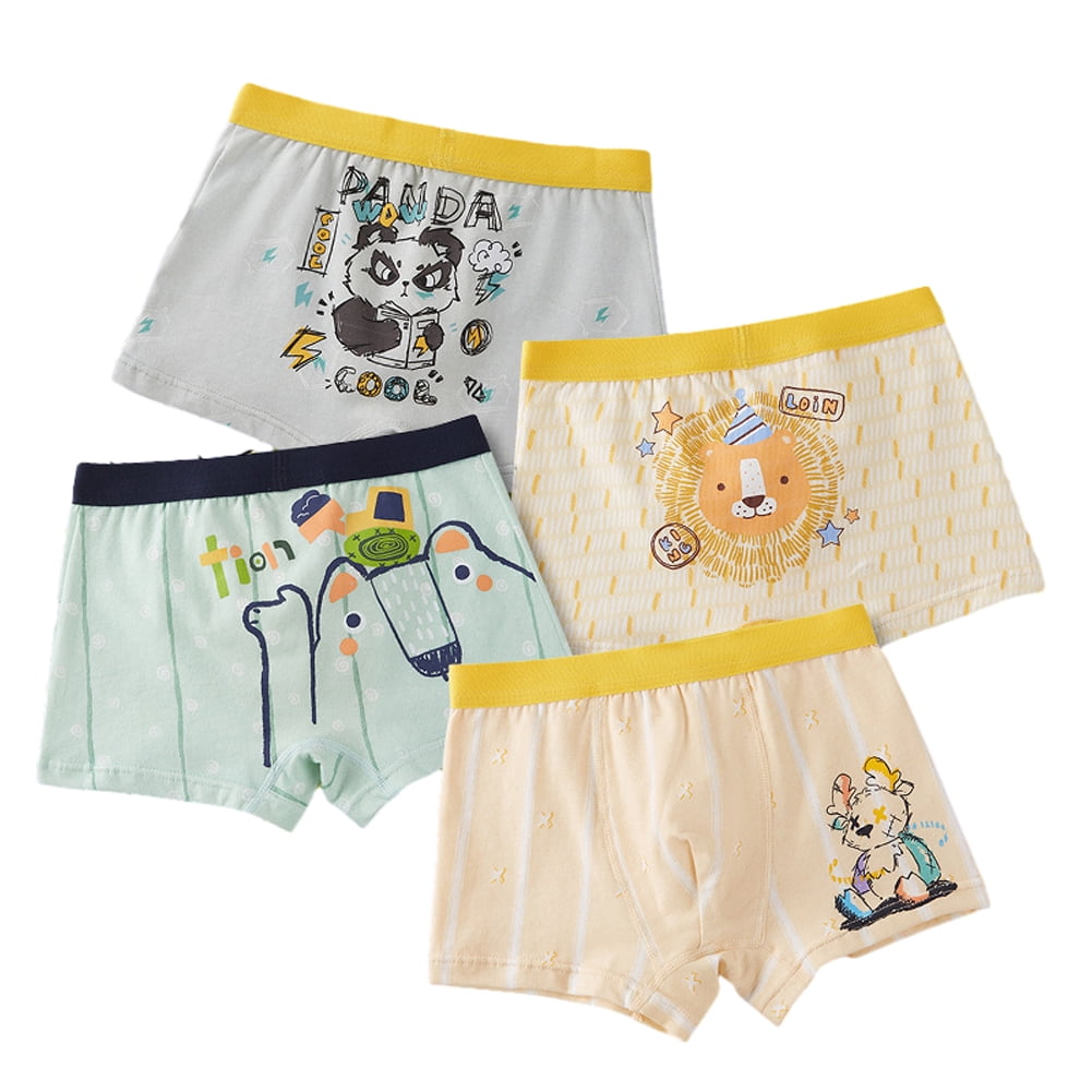 Godderr Kids Boys Underwear Toddler Boxers Teen Boys Boxers Size 2