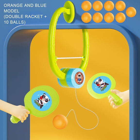 Godderr Kids Hanging Ping Pong Toys,Toddler Indoor Parent-Child Interactive Ping Pong Training Toys