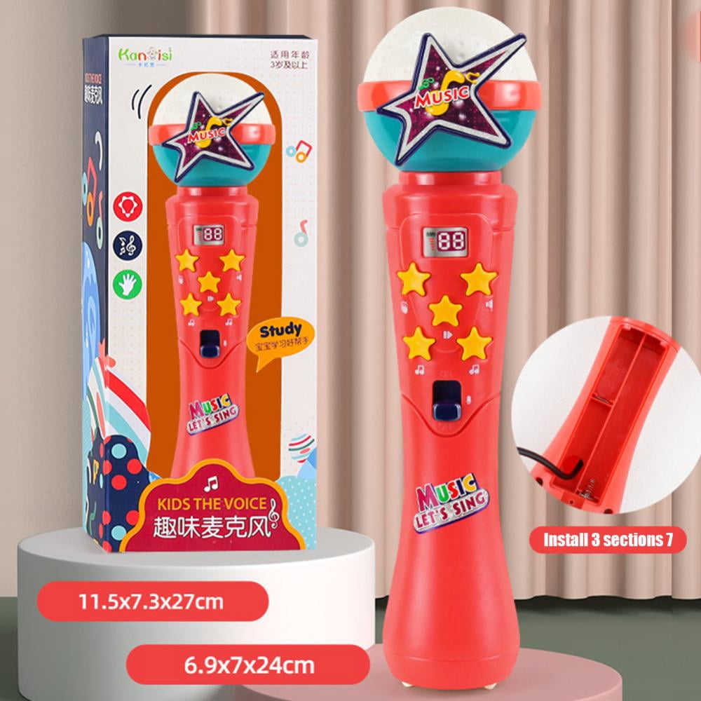 Godderr Kids Microphone For Kids Child Singing Toy Microphone Singing ...