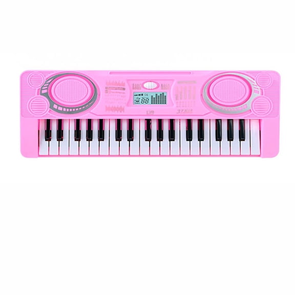 Godderr Kids Piano Toys,37 Keys Multifunction Portable Toy Electronic Music Keyboard Instrument