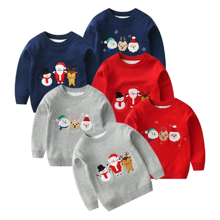 Santa Claus Riding Reindeer Christmas Boys Girls Kids Xmas T-Shirt Santa Claus Riding Reindeer Christmas Boys Girls Kids Xmas T-Shirt