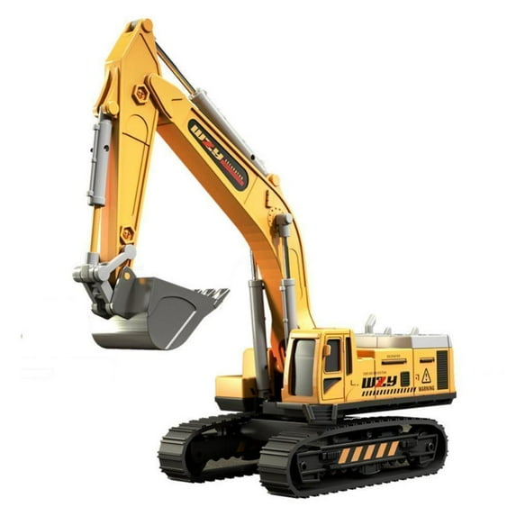 Godderr Kids Toddler Construction Toys,Excavator Toy,Construction Truck Toys,Crane Toy,Toy Excavator Truck and Trailer Toys for Boys