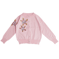 thumbnail image 1 of Godderr Kids Toddler Girls Knitted Jacket Sweaters Sequins Stars Button Cotton Cardigan Tops 2-8 Years Cute Princess Sweaters, 1 of 7