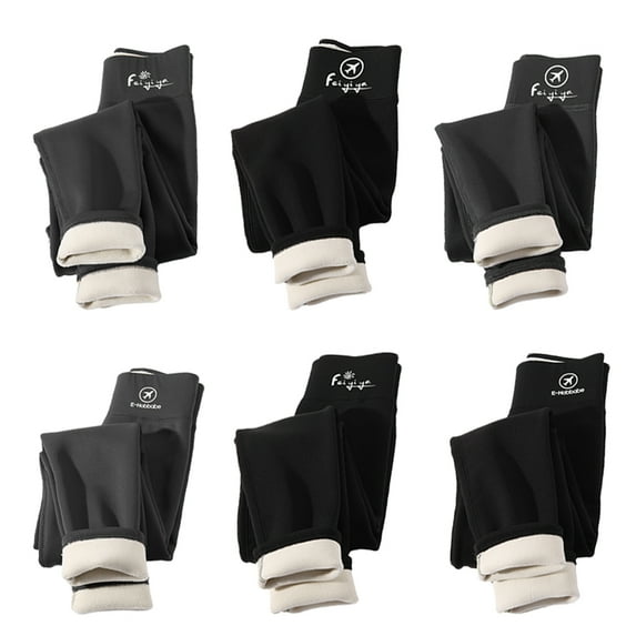 Godderr Kids Toddler Girls Winter Legging Warm Pants Tights Extra Thick Legging 1-14Y Youth Snow Pants Fleece Lined Leggings Kids,Uniform Pants for Kids Girls