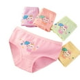 thumbnail image 1 of Godderr Little Girls' Soft Cotton Underwear Kids Panties Toddler Breathable Comfort Panty Briefs Toddler Undies 5Pack for 2-13 Year, 1 of 6