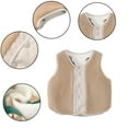thumbnail image 1 of Godderr Newborn Baby Warm Vest Jacket for Girls Boys Winter Vest for Toddler Fleece Sleeveless Jacket Outerwear Lightweight Vests for 9M-5Y, 1 of 4