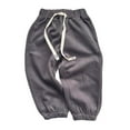 thumbnail image 1 of Godderr Toddler Baby Boys Girls Drawstring Sweatpants Cotton Sport Jogger Pants Kids Unisex Soft Pants, 1 of 5