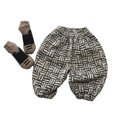 thumbnail image 1 of Godderr Toddler Baby Infant Harem Pants for Girls Boys Thicken Plaid Pants Active Joggers Kids Casual Pants, 1 of 8