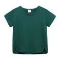 thumbnail image 1 of Godderr Toddler Boy Girls Tees, Baby Crew Neck T-Shirt Kids Short Sleeve Solid Color for 12m-8y, 1 of 4
