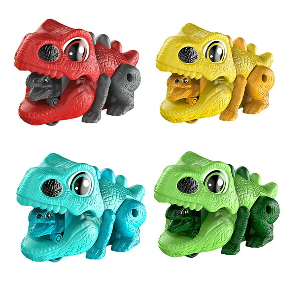 Godderr Toddler Boys Dinosaur Catapult Car,Baby Boys Inertia Skidding Launch Car,Kids Boys Toys for 3+Year Old