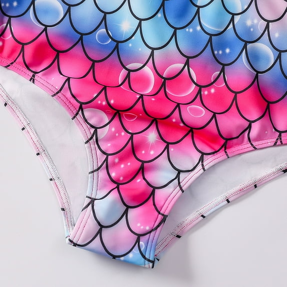 Godderr Toddler Girls One Piece Rashguard Swimsuit Quick Bathing Suits Upf 50+ Beach Swimwear for 4-12Y