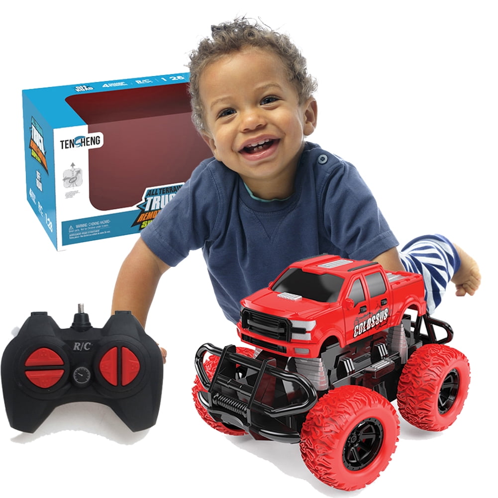 Godderr Toddler Kids Boys Electric Stunt Rc Toy Car,OffRoad Climbing