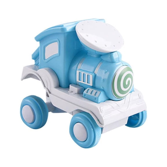Godderr Toddler Kids Toys Car Inertia Rolling Train Baby Hand Rolling Train Toys Baby Toys for 1-5T Dump Stunt Cars Friction Train Educational Toy Car